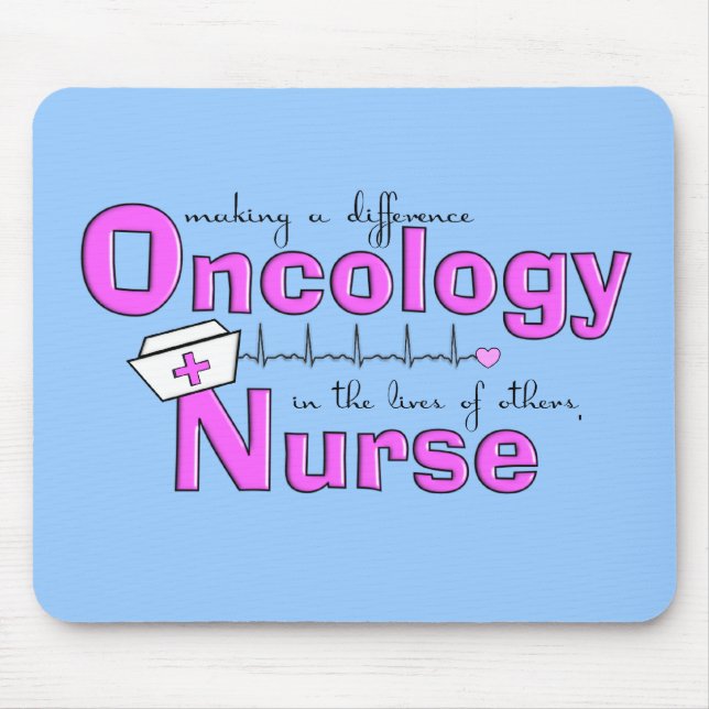Oncology Nurse Gifts Mouse Pad (Front)