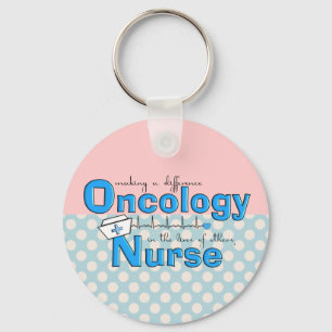 Oncology Nurse Gifts Unique Design Key Ring