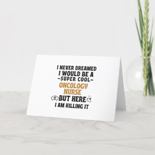 ONCOLOGY NURSE HOLIDAY CARD