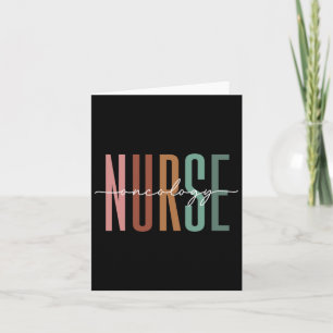 Oncology Nurse Ocn Nursing Oncologist Medical Ista Card