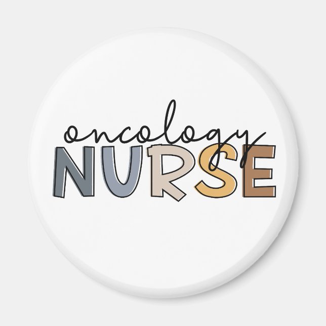 Oncology Nurse Oncology Nursing RN Magnet (Front)