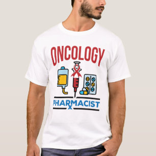 Oncology Pharmacist Cancer Care Pharmacy Team T-Shirt