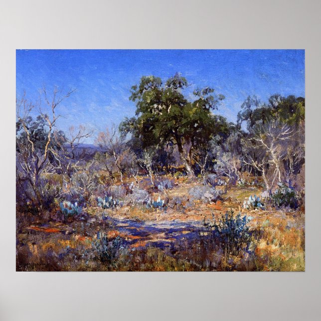 Onderdonk - A January Day In Brush Country 1922 Poster (Front)