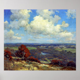 Onderdonk - A Winter Morning On Guadalupe River Poster