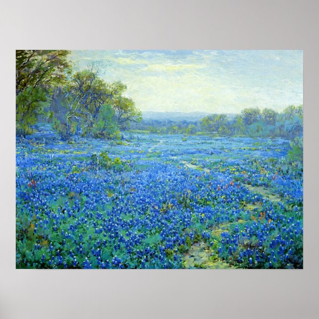 Onderdonk - Bluebonnet Scene Poster (Front)