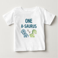 One-A-Saurus Baby T-Shirt