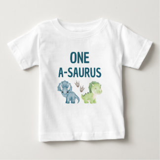 One-A-Saurus Baby T-Shirt