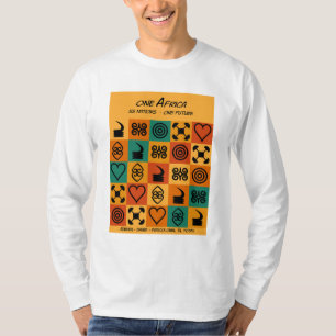 One Africa – Adinkra – Ghana -  T-Shirt