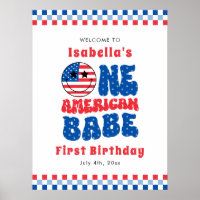 One American Babe 4th Of July First Birthday Party