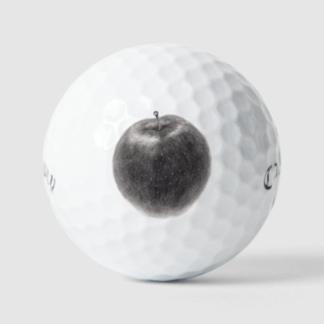 one apple golf balls (Front)