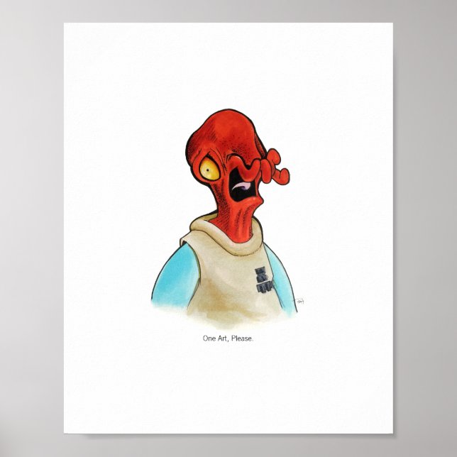 One Art, Please Poster (Front)