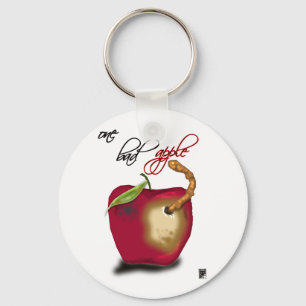 one bad apple key ring