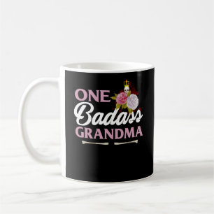 One Badass Grandma Funny Grandma Gift Coffee Mug