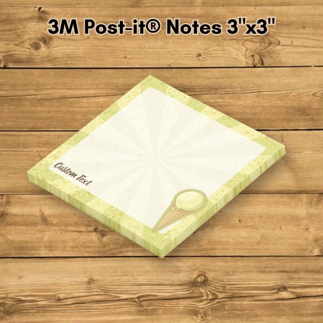One Ball Ice Cream Cone Post-it Notes (Creator Uploaded)