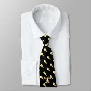 One Ball Ice Cream Cone Tie