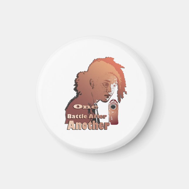 One Battle After Another – Cinematic Movie-Inspire Magnet (Front)