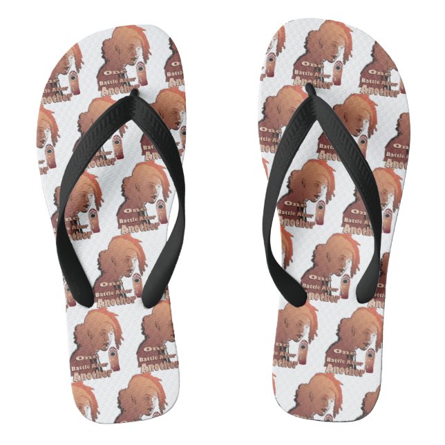 One Battle After Another – Cinematic Movie-Inspire Thongs (Footbed)