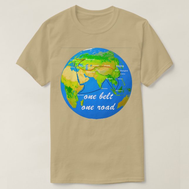 one belt one road T-Shirt (Design Front)