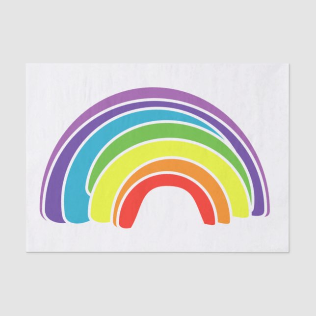 One Big Rainbow on Great Tissue Paper (Front)