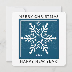 One Big SNOWFLAKE Christmas Holiday Card