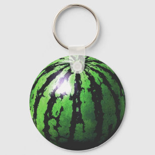 one big watermelon key ring
