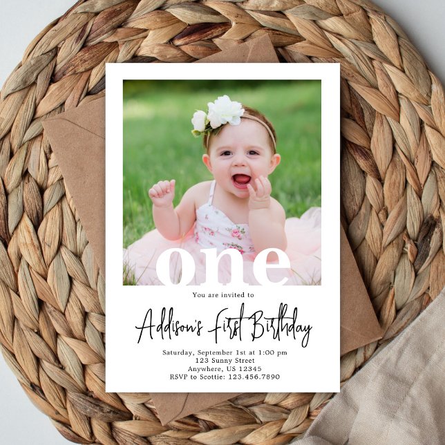 ONE Birthday Invitation (Creator Uploaded)