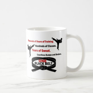 ONE Black Belt 1 KARATE T-SHIRTS & APPAREL Coffee Mug