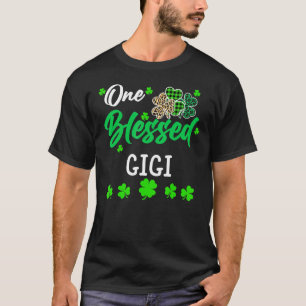 One Blessed Gigi C St Patrick's Day Irish T-Shirt