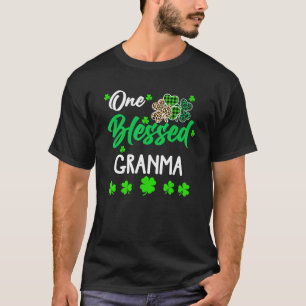 One Blessed Granma C St Patrick's Day Irish T-Shirt