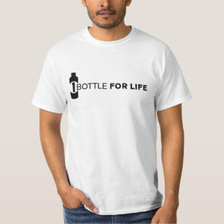 ONE BOTTLE FOR LIFE - Long Logo T-Shirt