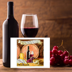 One Bread One Body Inspirational Postcard