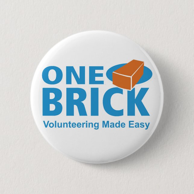 One Brick Logo Pin (Front)