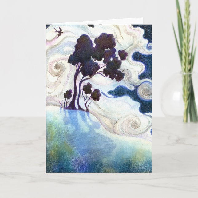 One Bright Night Card (Front)