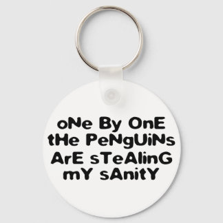 One by one the penguins stealing my sanity key ring