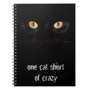 one cat short notebook