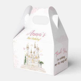 One-ce Upon A Time Princess 1st Birthday Party Favour Box