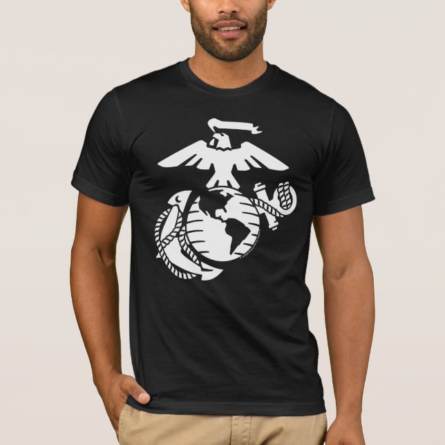 One-Colour EGA - White T-Shirt (Front)