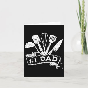One Cooking Dad For Fathers Day Cooking Daddy Card