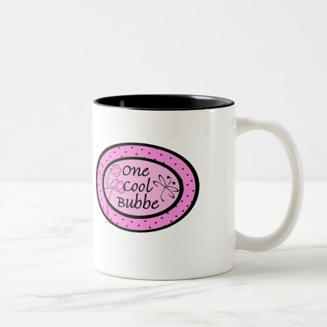 One Cool Bubbe Two-Tone Coffee Mug (Right)