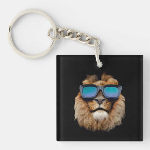 One Cool Cat Key Ring