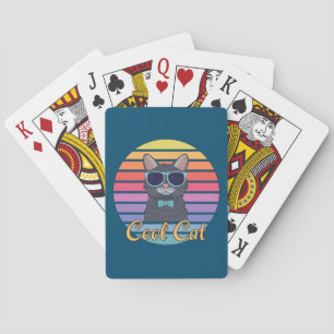 One Cool Cat Playing Cards