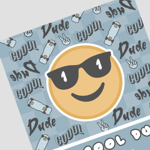 One Cool Dude Birthday Invitation First birthday