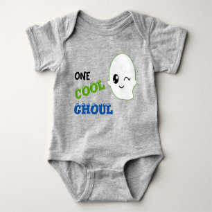 One Cool Ghoul Cute Halloween Baby Bodysuit