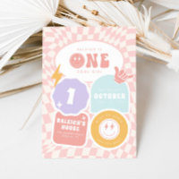 One Cool Girl | 1st Retro Skater Birthday