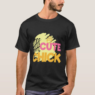One Cute Chick Cute Easter Chicken Egg Hunt T-Shirt