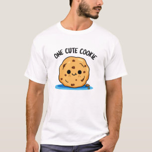 One Cute Cookie Funny Food Pun T-Shirt
