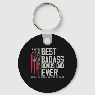 One D Bonus Stepdad Birthday Step Dad Fathers Day Key Ring