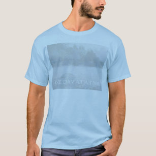 ONE DAY AT A TIME  Lavender Blue Bay T-Shirt