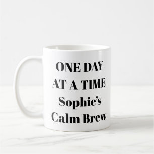 One Day At A Time Mental Health Mug
