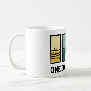 One Day At a Time Mental Health Reminder Coffee Mug